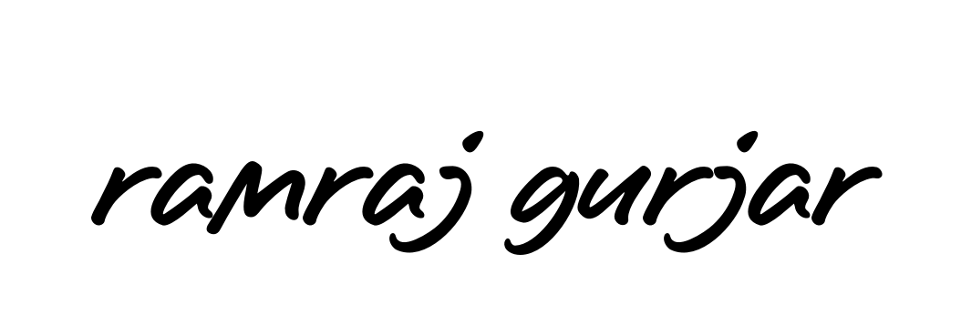 Ramraj-gurjar- signature