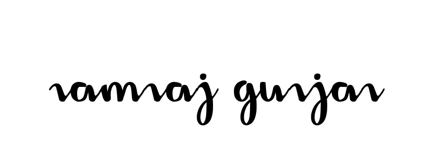 Ramraj-gurjar- signature