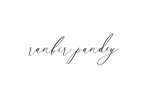 Handwritten Signature for Ranbir-pandey - Style 134 Online