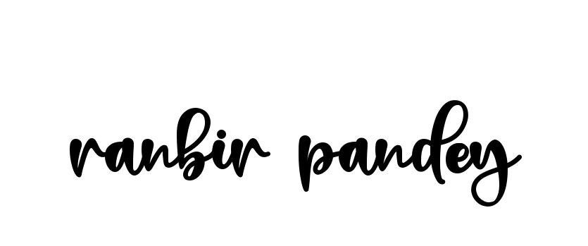 Handwritten Signature for Ranbir-pandey - Style 136 Online