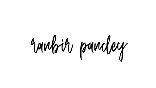 Handwritten Signature for Ranbir-pandey - Style 143 Online