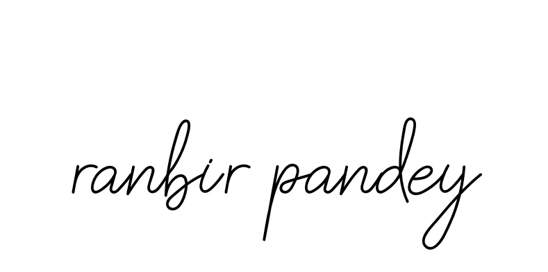 Handwritten Signature for Ranbir-pandey - Style 145 Online