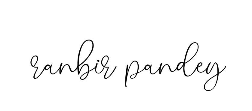 Handwritten Signature for Ranbir-pandey - Style 147 Online