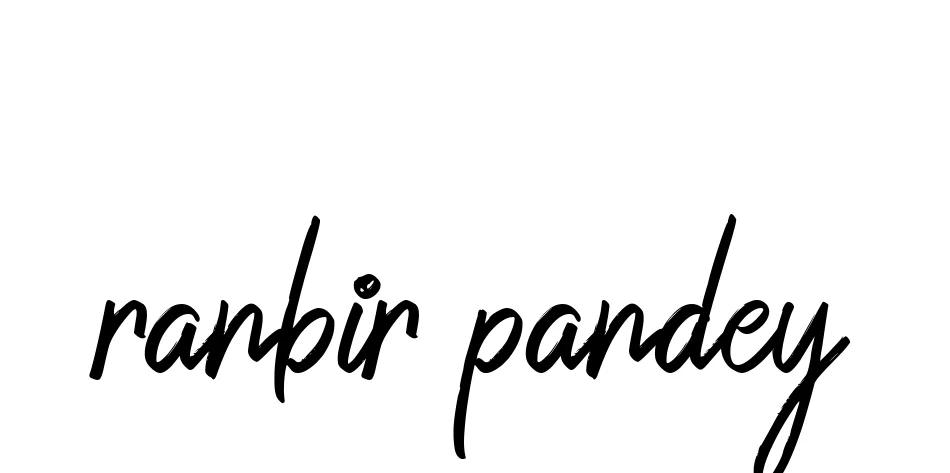 Handwritten Signature for Ranbir-pandey - Style 149 Online