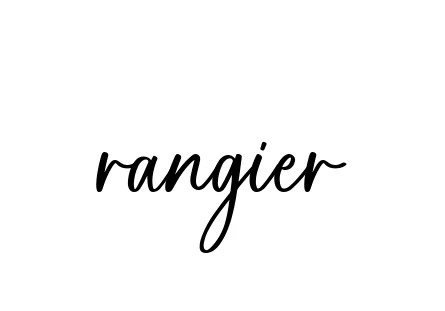 Handwritten Signature for Rangier - Style 142 Online