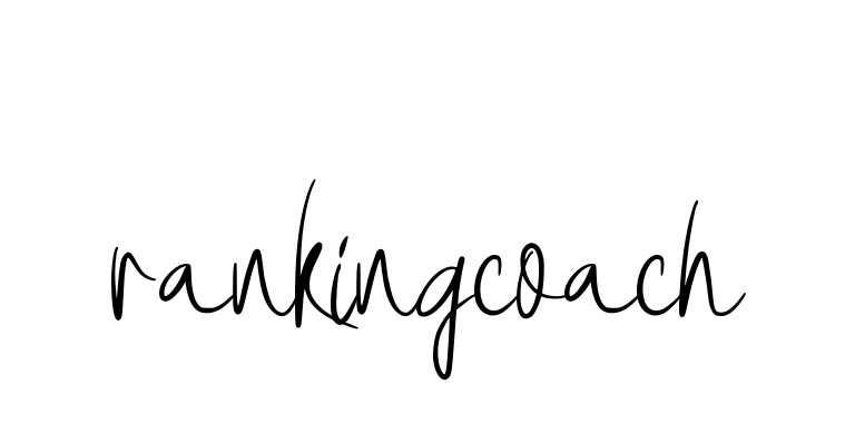 Handwritten Signature for Rankingcoach - Style 146 Online