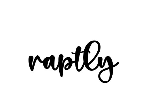Handwritten Signature for Raptly - Style 136 Online