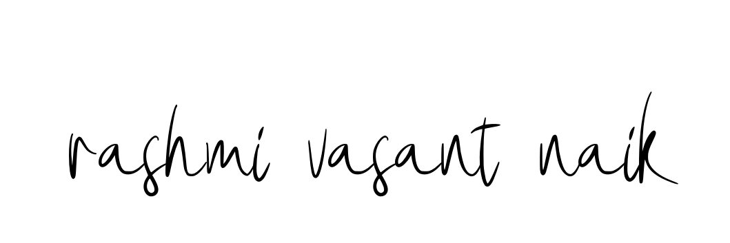 Handwritten Signature for Rashmi-vasant-naik - Style 146 Online