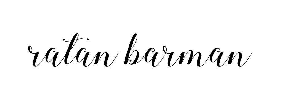 Handwritten Signature for Ratan-barman- - Style 144 Online
