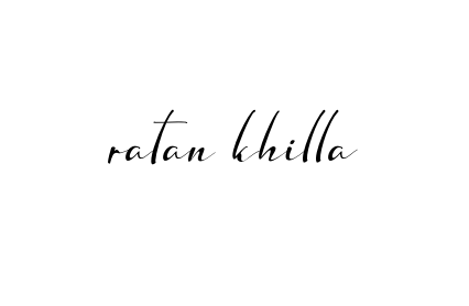Ratan-khilla signature