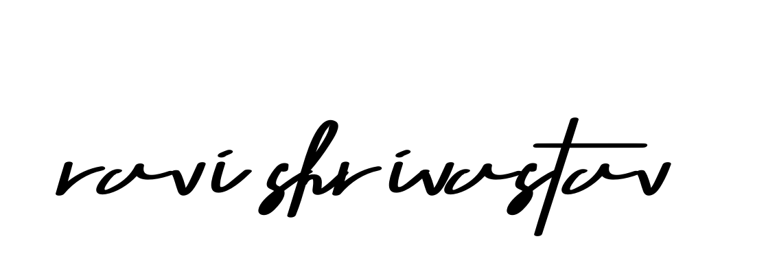 Handwritten Signature for Ravi-shrivastav - Style 135 Online