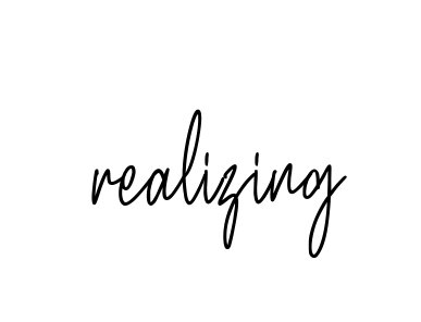 Realizing signature