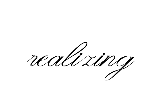 Realizing signature