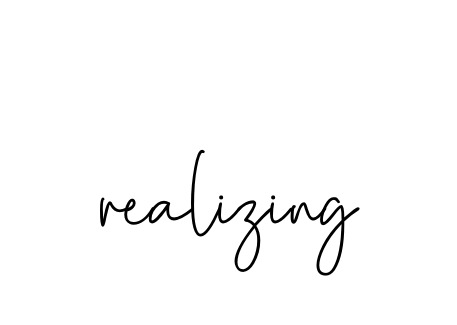 Realizing signature