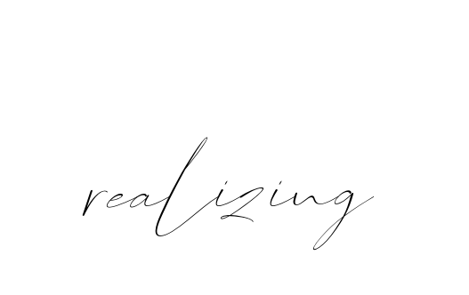 Realizing signature