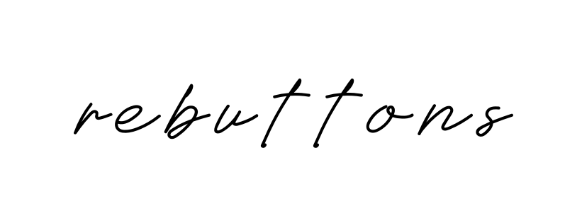 Handwritten Signature for Rebuttons - Style 152 Online