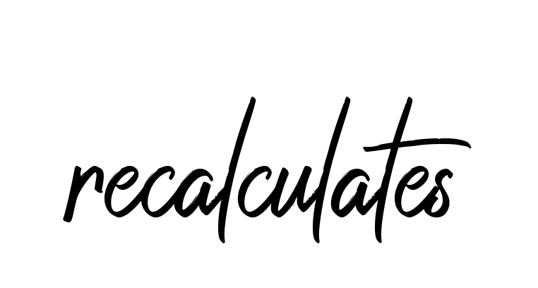 Recalculates signature