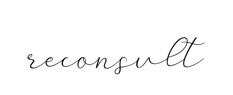 Reconsult signature