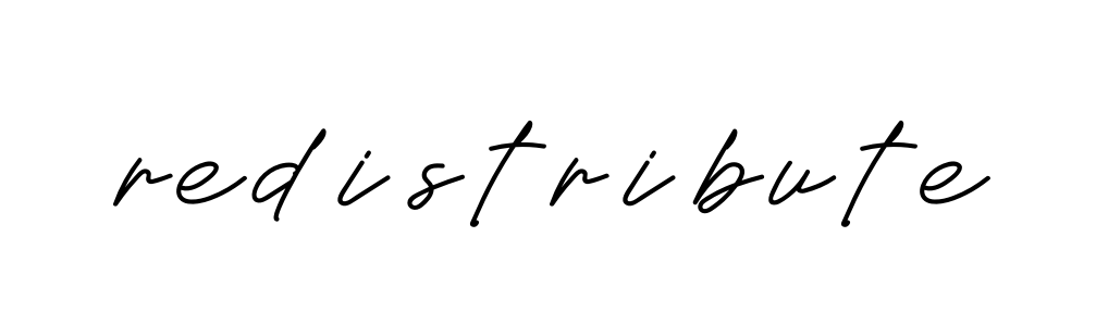 Handwritten Signature for Redistribute - Style 152 Online