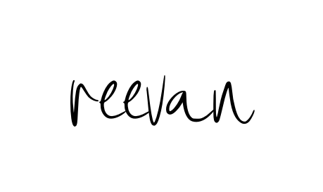Handwritten Signature for Reevan - Style 146 Online