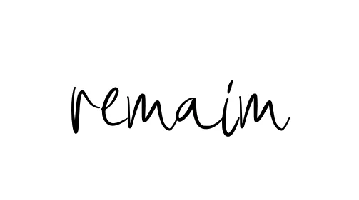 Handwritten Signature for Remaim - Style 146 Online