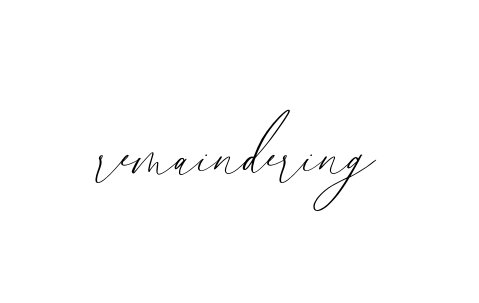 Handwritten Signature for Remaindering - Style 134 Online