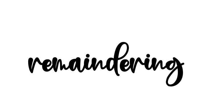 Handwritten Signature for Remaindering - Style 136 Online