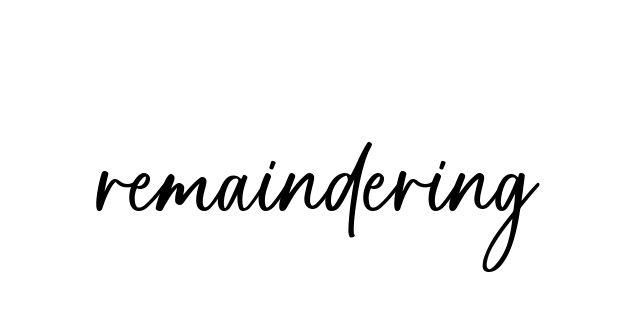 Handwritten Signature for Remaindering - Style 142 Online