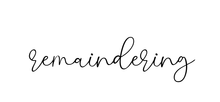 Handwritten Signature for Remaindering - Style 147 Online