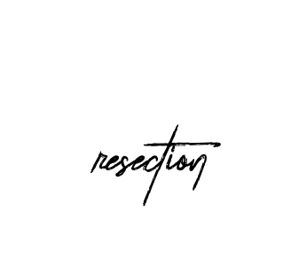 Handwritten Signature for Resection - Style 133 Online