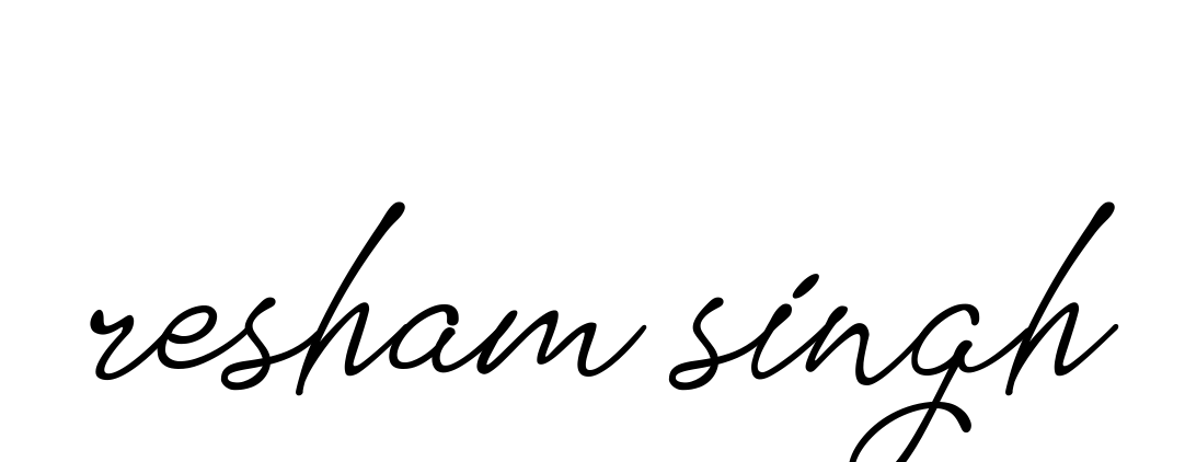 Handwritten Signature for Resham-singh - Style 151 Online