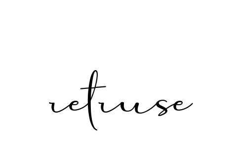 Retruse signature