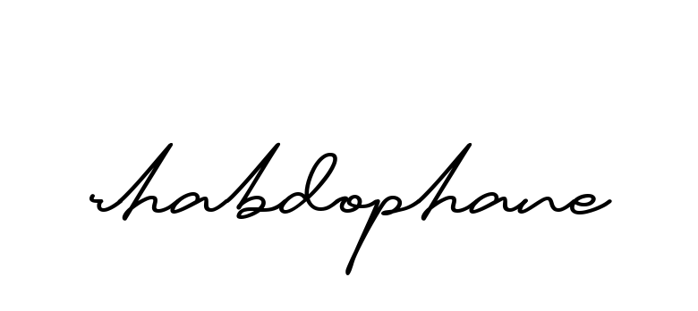 Rhabdophane signature