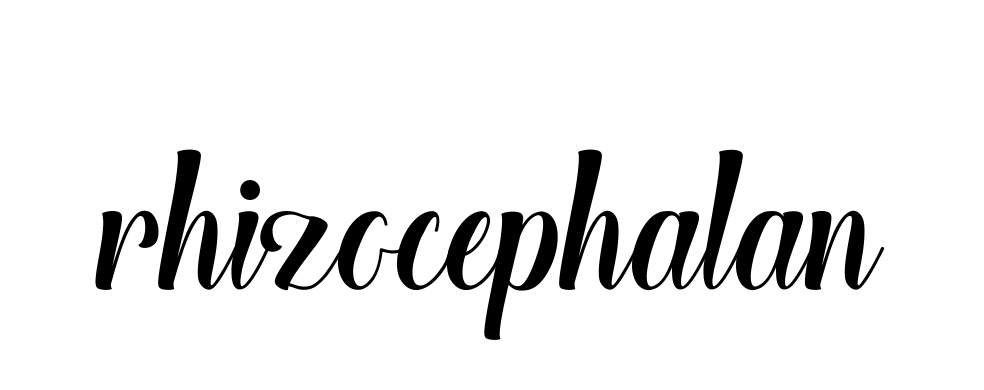 Rhizocephalan signature