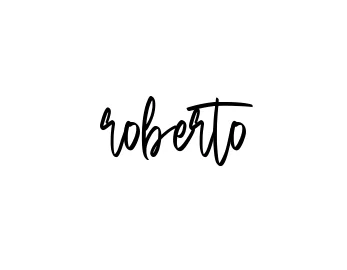Handwritten Signature for Roberto- - Style 143 Online