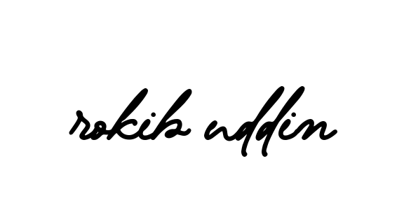 Handwritten Signature for Rokib-uddin - Style 137 Online