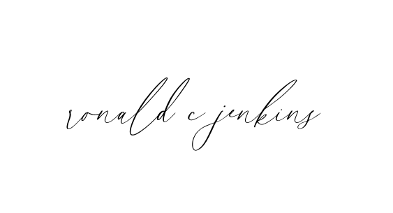 Handwritten Signature for Ronald-c-jenkins - Style 134 Online