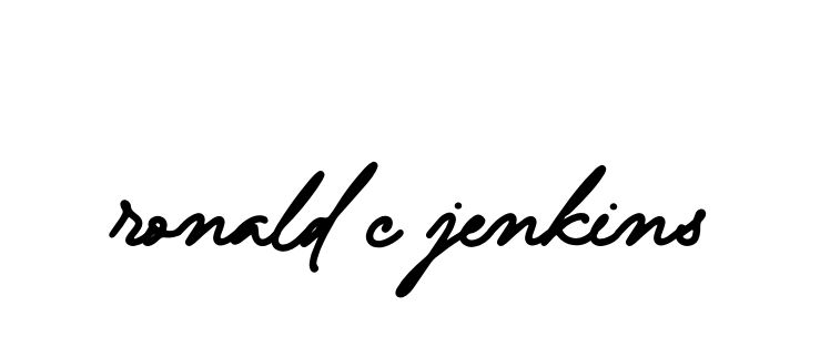 Handwritten Signature for Ronald-c-jenkins - Style 138 Online