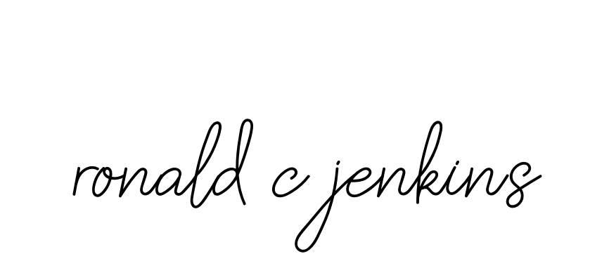 Handwritten Signature for Ronald-c-jenkins - Style 145 Online