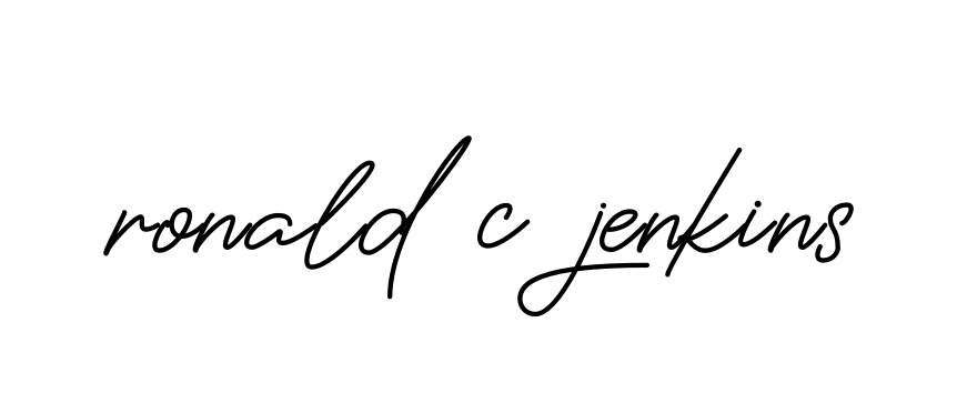 Handwritten Signature for Ronald-c-jenkins - Style 150 Online