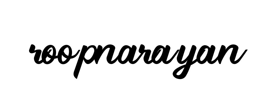 Roopnarayan signature