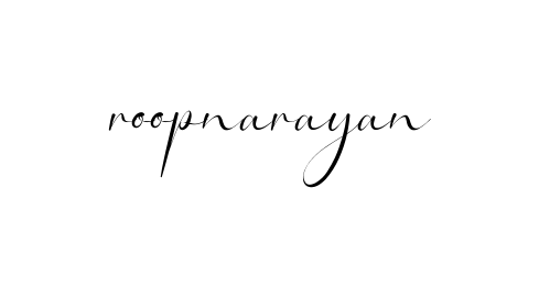 Roopnarayan signature