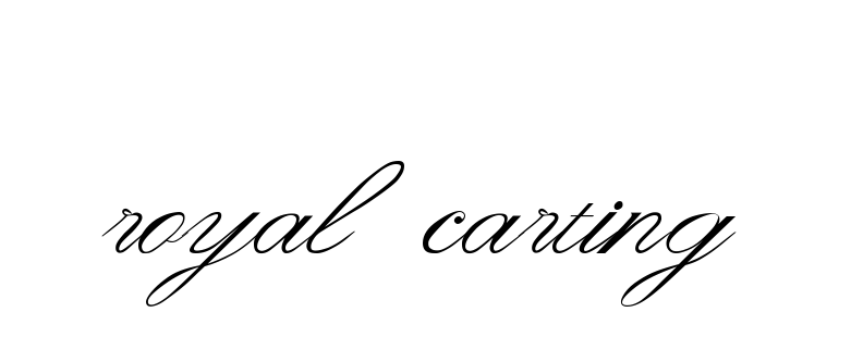 Royal-carting signature