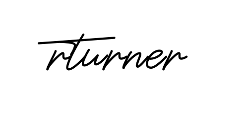 Handwritten Signature for Rturner - Style 150 Online