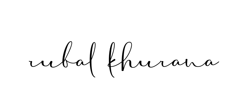 Rubal-khurana signature