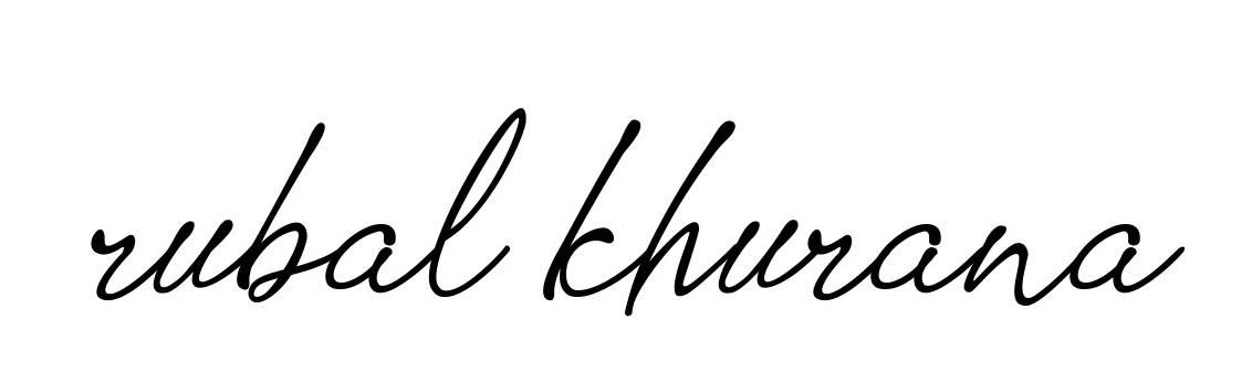 Rubal-khurana signature