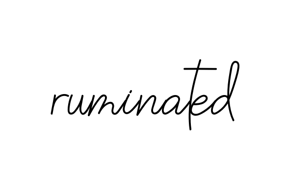 Handwritten Signature for Ruminated - Style 145 Online