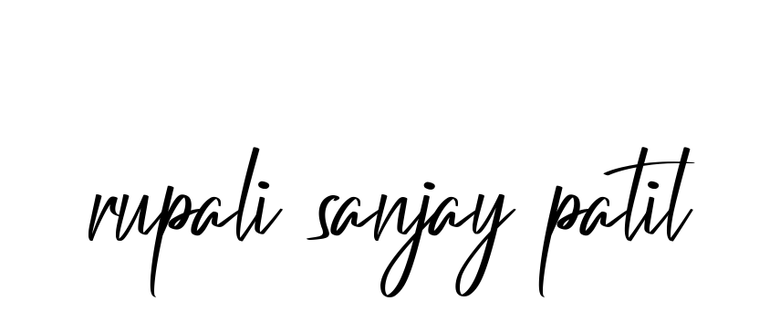 Rupali-sanjay-patil signature