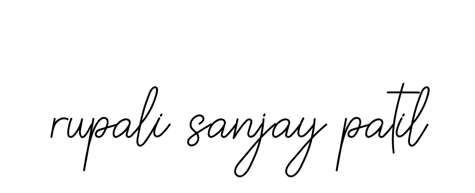 Rupali-sanjay-patil signature