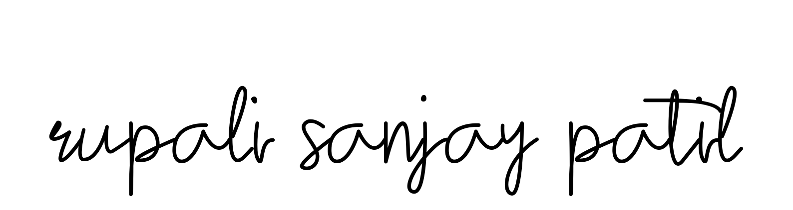 Rupali-sanjay-patil signature